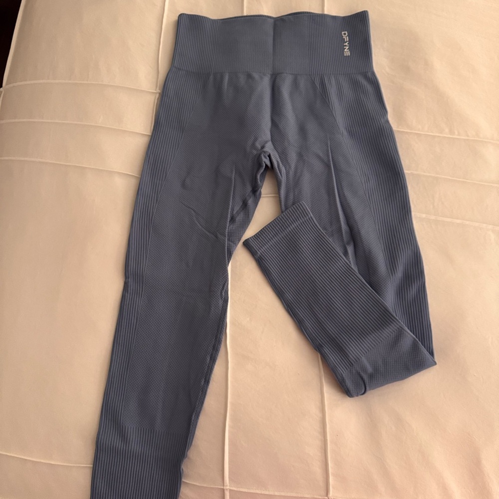 DFYNE Blue Leggings